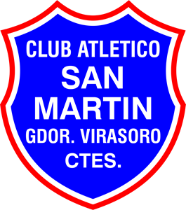 San Martín de Gobernador Virasoro Corrientes Logo Vector