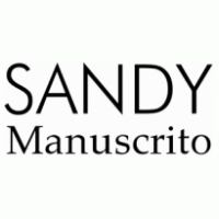 Sandy Manuscrito Logo PNG Vector