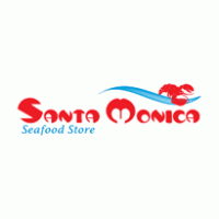 Santa Monica Seafood Store Logo PNG Vector