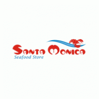 Santa Mónica seafood store Logo Vector