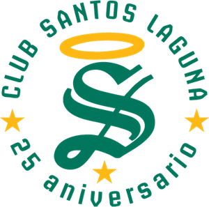 Santos de Torreón 25 años Logo PNG Vector