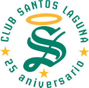 Santos Laguna 25 aniversario Logo PNG Vector