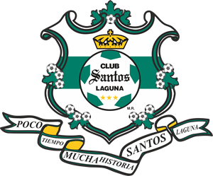 Santos Laguna Nuevo Escudo Logo PNG Vector