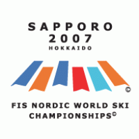 Sapporo 2007 Hokkaido FIS Nordic Logo PNG Vector