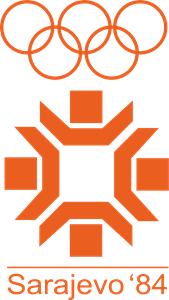 Sarajevo 1984 Winter Olympic Games Logo PNG Vector