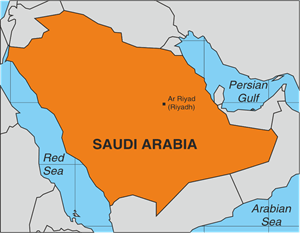 SAUDI ARABIA MAP Logo Vector