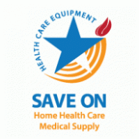 Save on Home Health Care Supply Logo Vector
