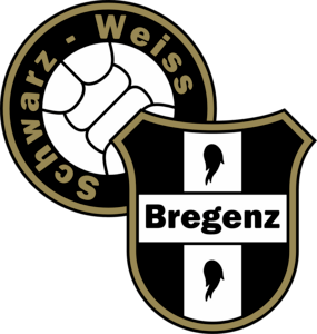 Schwarz-Weiss Bregenz Logo PNG Vector