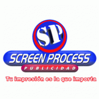 SCREEN PROCESS Logo PNG Vector