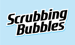 Scrubbing Bubbles Logo PNG Vector
