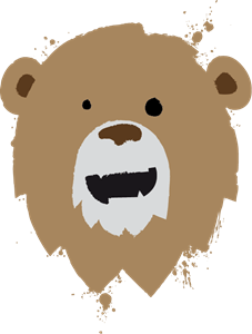 Scruffy Bear Pictures Logo Vector