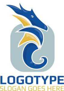 Seahorse Logo PNG Vector