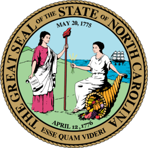 Seal of North Carolina Logo PNG Vector