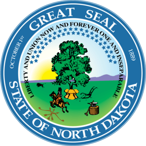 Seal of North Dakota Logo PNG Vector