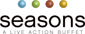 Seasons A Live Action Buffet Logo Vector