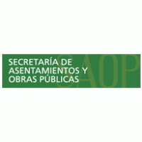 Secretaría de Asentamientos y Obras Públicas Logo PNG Vector