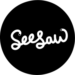 Seesaw Coffee Logo PNG Vector