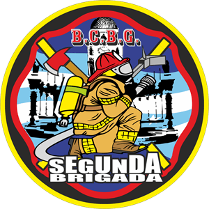 Segunda Brigada, Bomberos de Guayaquil Logo PNG Vector