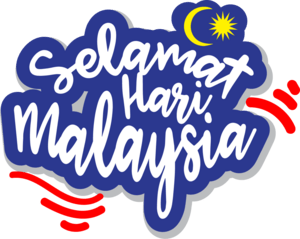 Selamat Hari Malaysia Logo PNG Vector