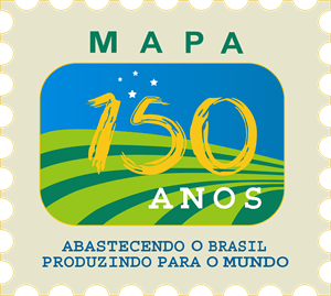 Selo 150 anos - MAPA Logo PNG Vector