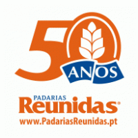 Selo Comemorativo Padarias Reunidas. Logo PNG Vector