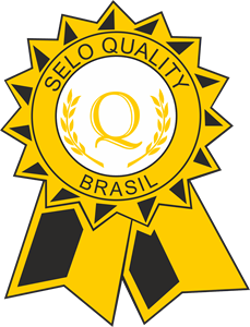 Selo Quality Brasil Logo Vector