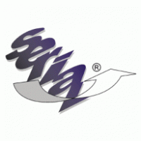 Serial Black & White Logo PNG Vector