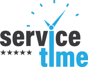 Service time Logo PNG Vector