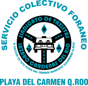SERVICIO COLECTIVO PLAYA DEL CARMEN VANES Logo PNG Vector