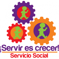 Servir es crecer Logo PNG Vector