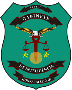 SETE-O GABINETE DE INTELIGÊNCIA-HONRA EM SERVIR Logo PNG Vector