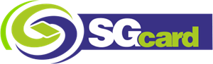 SG Card Logo Vector