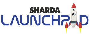 Sharda Launchpad Logo Vector