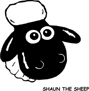 Shaun The Sheep Logo PNG Vector
