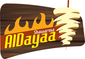 Shawarma Aldayaa English Logo Vector