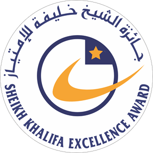 Sheikh Khalifa Excellence Award Logo Vector