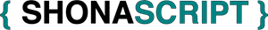 Shonascript Logo PNG Vector