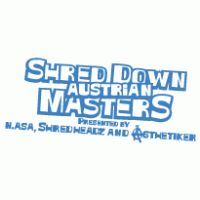 Shred Down Austrian Masters Logo Vector