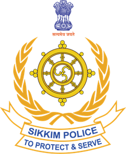 Sikkim police Logo Vector