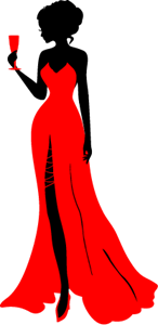 Silhouette Woman Logo Vector