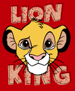 SIMBA LION KING Logo PNG Vector