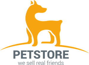 Simple dog Logo PNG Vector