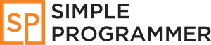 Simple Programmer Logo PNG Vector