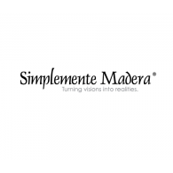 Simplemente Madera Logo PNG Vector
