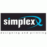 Simplex Designing and Printing Logo PNG Vector