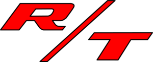 Simply flat R/T emblem (Dodge) Logo PNG Vector