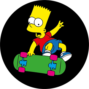 Simpsons Bart Logo Vector