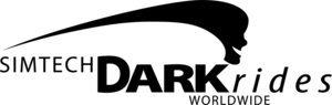 Simtech Dark Rides Worldwide Logo PNG Vector