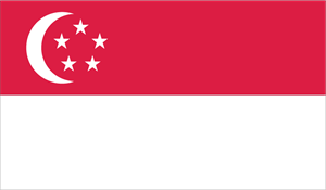 Singapore Flag Logo PNG Vector