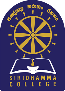 Siridhamma College Crest Logo PNG Vector